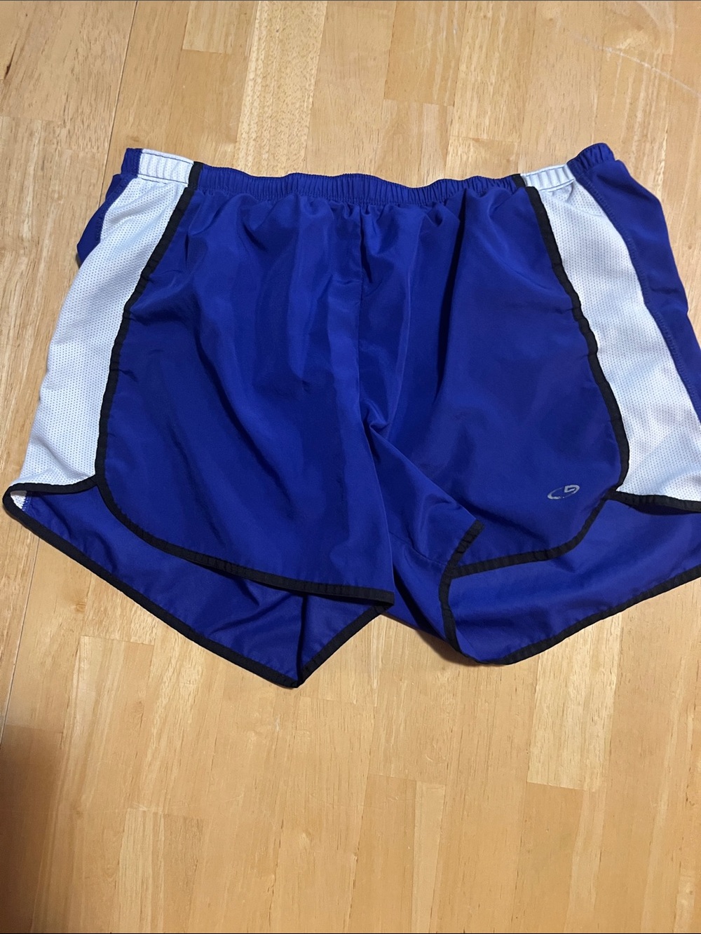 C9 by Champion Purple and White Athletic Running Shorts Women’s Medium - worn